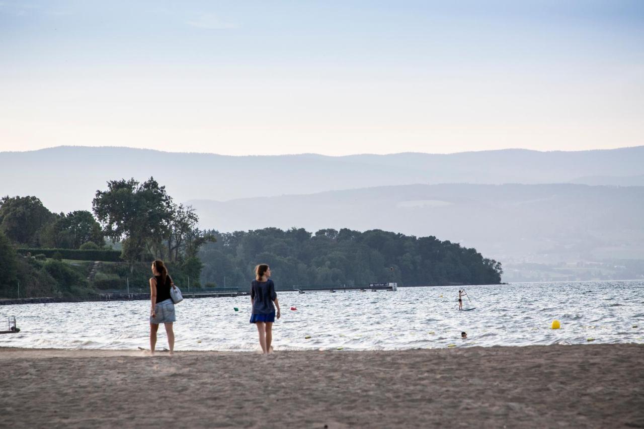 Camping La Pinede Hotell Excénevex Eksteriør bilde